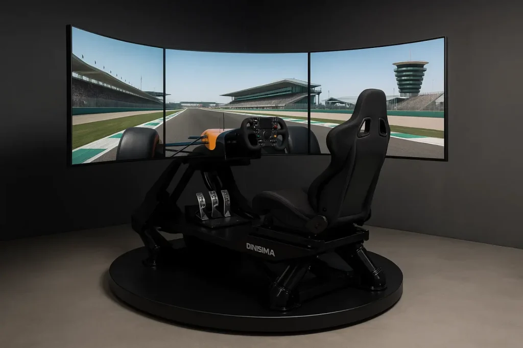 Dynisma: реалистичные автомобильные симуляторы на уровне F1 для дома