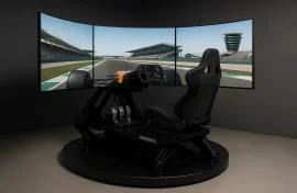 Dynisma: реалистичные автомобильные симуляторы на уровне F1 для дома